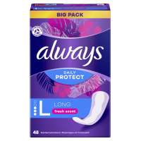 Always Long Daily Panty Liners with Fragrance 48 pcs